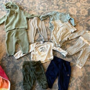 Lot of baby boy clothes 3-6 month and 6-9 months
